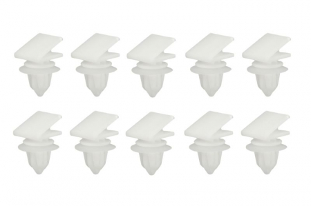 Cleme - Clema tapiţerie (aplicatie: pervaz lateral, cantitate per impachetare: 10 buc.) potrivit FORD B-MAX, C-MAX II, FOCUS II, FOCUS III, FOCUS IV, S-MAX 05.10-