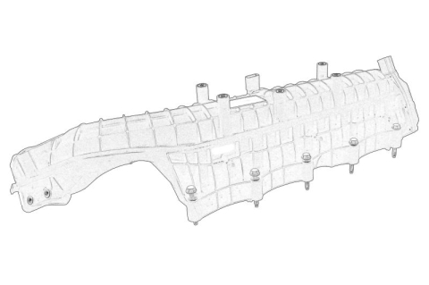 Elemene admisie - Colector admisie potrivit OPEL ASTRA K, INSIGNIA B, INSIGNIA B GRAND SPORT, ZAFIRA C 1.6D 02.13-