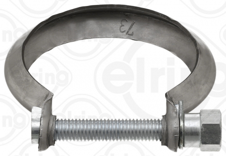 Colier sistem esapament (73mm) potrivit IVECO DAILY VI; ALFA ROMEO 159, BRERA, GIULIETTA, GIULIETTA/HATCHBACK, MITO, SPIDER; CADILLAC BLS; CHEVROLET CRUZE, MALIBU, TRAX 1.6D-3.0D 04.04- [1]