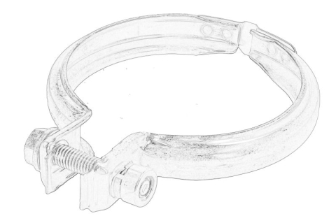 Elemente evacuare - Colier sistem esapament potrivit CHEVROLET AVEO, CRUZE, TRAX; OPEL ADAM, ASTRA J, ASTRA J GTC, CASCADA, CORSA D, CORSA D/HATCHBACK, CORSA E, CORSA E/HATCHBACK, INSIGNIA A 1.0-2.0ALK 07.06-