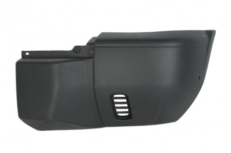 Bara - Colt bara protectie Fata Dreapta (cu 2 deschideri, negru) potrivit NISSAN PATROL GR IV, PATROL GR V -12.01