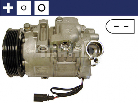 Compresor clima AC - Compresor clima auto aer conditionat potrivit AUDI A2; SEAT CORDOBA, IBIZA III, IBIZA IV, IBIZA IV SC, IBIZA IV ST, TOLEDO IV; SKODA FABIA I, FABIA I PRAKTIK, FABIA II, RAPID, ROOMSTER 1.0-2.0 08.99-