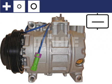 Compresor clima AC - Compresor clima auto aer conditionat potrivit AUDI A4 B5, A6 C5, A8 D2; SKODA SUPERB I; VW PASSAT B5, PASSAT B5.5 2.5D 01.97-03.08