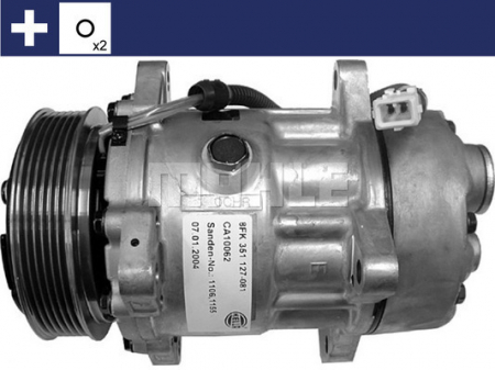 Compresor clima AC - Compresor clima auto aer conditionat potrivit CITROEN BERLINGO, BERLINGO/MINIVAN, C5 I, C5 II, EVASION, JUMPER, JUMPY, XANTIA, XM, XSARA, XSARA PICASSO; FIAT DUCATO, SCUDO, ULYSSE; LANCIA ZETA 1.6-2.5