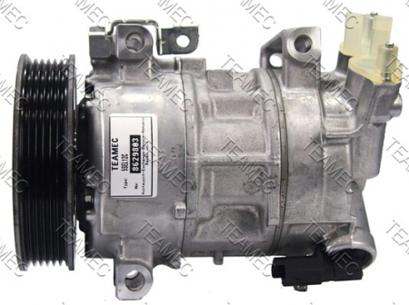 Piese Auto - Compresor clima auto aer conditionat potrivit CITROEN BERLINGO MULTISPACE, BERLINGO/MINIVAN, C4, C4 I, C4 II, DS4, DS5; PEUGEOT 308, 308 I, PARTNER TEPEE, PARTNER/MINIVAN, RCZ 1.4-1.6LPG 09.07-