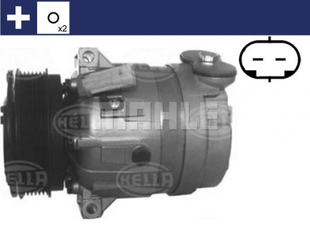 Compresor clima AC - Compresor clima auto aer conditionat potrivit FIAT CROMA; OPEL FRONTERA B, VECTRA B; SAAB 9-3 1.6-2.2D 09.95-12.11