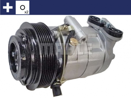 Compresor clima AC - Compresor clima auto aer conditionat potrivit FORD TRANSIT 2.4D/3.2D 04.06-08.14