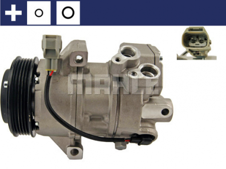 Compresor clima AC - Compresor clima auto aer conditionat potrivit MITSUBISHI COLT CZC VI, COLT VI; SMART FORFOUR 1.1-1.5D 01.04-06.12
