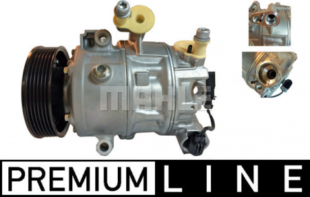 Compresor clima AC - Compresor clima auto aer conditionat potrivit SEAT TOLEDO IV; SKODA RAPID; VW POLO V 1.4/1.6/1.6D 03.09-12.19