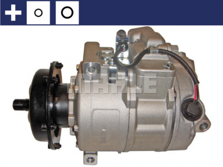 Compresor clima AC - Compresor clima auto aer conditionat potrivit VW MULTIVAN T5, PHAETON, TOUAREG, TRANSPORTER T5 2.5D/5.0D 10.02-05.10