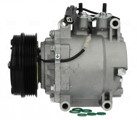 Compresor clima AC - Compresor climatizare aer conditionat potrivit HONDA CITY IV, JAZZ II 1.2/1.3/1.4 03.02-10.08