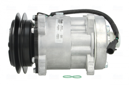Compresor climatizare aer conditionat potrivit IVECO EUROCARGO I-III, EUROSTAR, EUROTECH MH, EUROTECH MP, EUROTECH MT, EUROTRAKKER 10.3D-9.5D 01.91- [4]