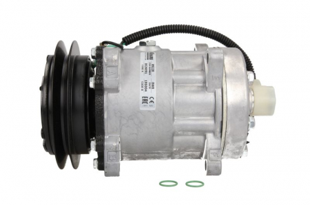 Compresor clima AC - Compresor climatizare aer conditionat potrivit IVECO EUROCARGO I-III, EUROSTAR, EUROTECH MH, EUROTECH MP, EUROTECH MT, EUROTRAKKER 10.3D-9.5D 01.91-