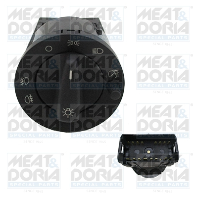 Comutatori - Comutator far potrivit SKODA FABIA II, OCTAVIA I 09.96-12.14