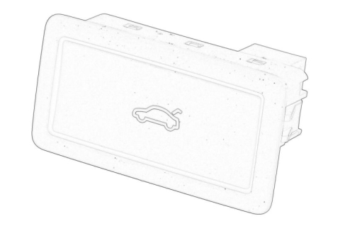 Comutatori - Comutator haion potrivit SKODA KAMIQ, KAROQ, KODIAQ I, OCTAVIA III, SCALA, SUPERB III; VW TIGUAN 09.07-