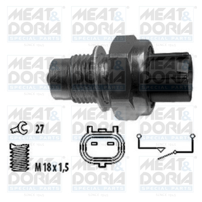 Comutatori - Comutator lampa marsarier potrivit CITROEN C1; PEUGEOT 107; TOYOTA AURIS, AYGO, COROLLA, COROLLA VERSO, MR2 III, YARIS, YARIS / VIOS 10.99-09.14