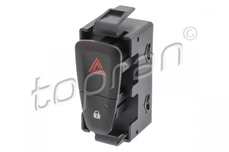 Comutatori - Comutator lumini de avarie potrivit DACIA DOKKER, DOKKER EXPRESS/MINIVAN, LODGY, LOGAN II, LOGAN MCV II, SANDERO II; RENAULT FLUENCE, GRAND SCENIC III, LOGAN II, LOGAN/STEPWAY II, MEGANE 11.08-