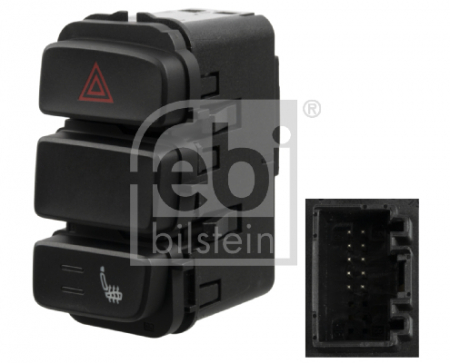 Comutator lumini de avarie potrivit SEAT MII; VW LOAD UP, UP! 08.11- [1]