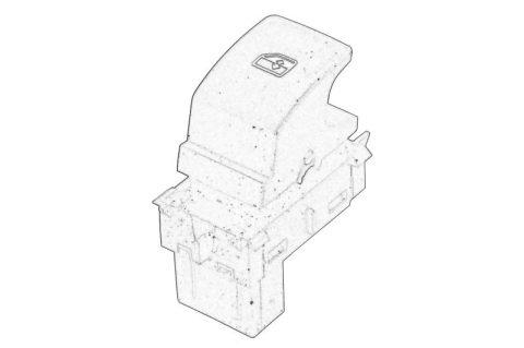 Comutatori - Comutator macara geam de partea pasagerului/Fata/Spate potrivit SKODA FABIA III, FABIA III PRAKTIK 1.0-1.6 08.14-12.22