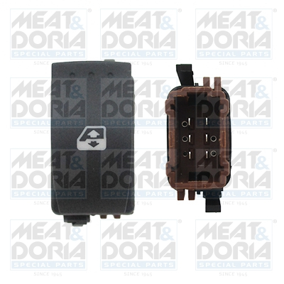 Piese Auto - Comutator macara geam Fata Dreapta potrivit NISSAN PRIMASTAR 1.9D-2.5D 03.01-