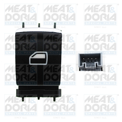 Piese Auto - Comutator macara geam Fata Dreapta potrivit VW GOLF SPORTSVAN VII, GOLF VII 1.0-Electric 08.12-