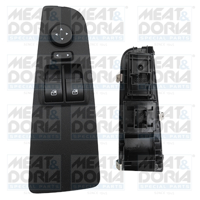 Piese Auto - Comutator macara geam Fata Stanga (control ferestre si oglinzi) potrivit FIAT PUNTO 0.9-1.4LPG 03.12-