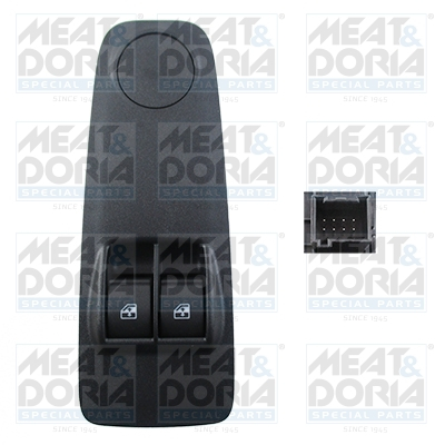 Piese Auto - Comutator macara geam Fata Stanga potrivit FIAT DUCATO 2.0D-3.0D 07.06-