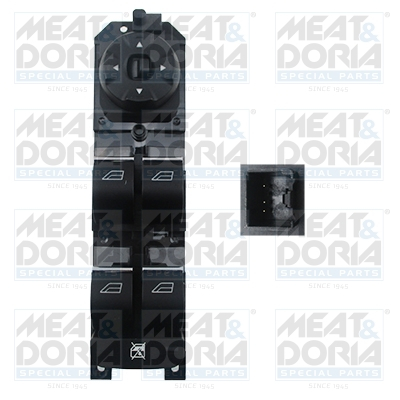 Piese Auto - Comutator macara geam Fata Stanga potrivit FORD GALAXY II, MONDEO IV, S-MAX 1.6-2.5 05.06-06.15