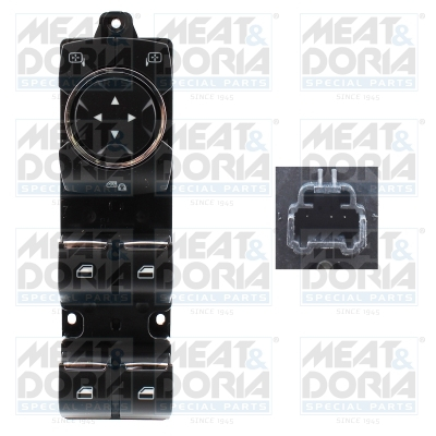 Piese Auto - Comutator macara geam fata stanga potrivit FORD GALAXY III, MONDEO V, S-MAX 1.0-2.0H 09.14-