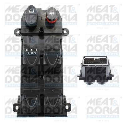 Comutator macara geam fata stanga potrivit HONDA CIVIC VII, CIVIC VIII 1.3-2.2D 02.01-12.13 [2]