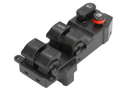 Piese Auto - Comutator macara geam fata stanga potrivit HONDA JAZZ II 1.2/1.3 03.02-07.08