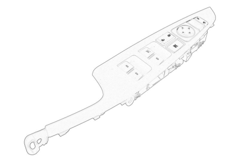 Comutatori - Comutator macara geam Fata Stanga potrivit HYUNDAI TUCSON 1.6-2.4 06.15-05.23