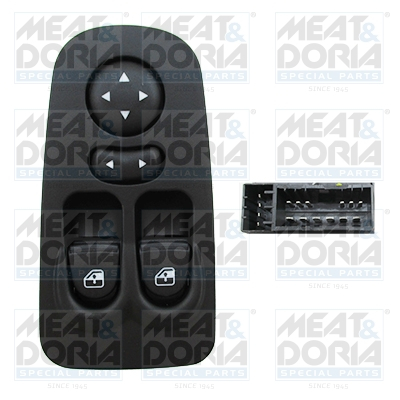 Piese Auto - Comutator macara geam Fata Stanga potrivit LANCIA YPSILON 1.2-1.4LPG 10.03-12.11