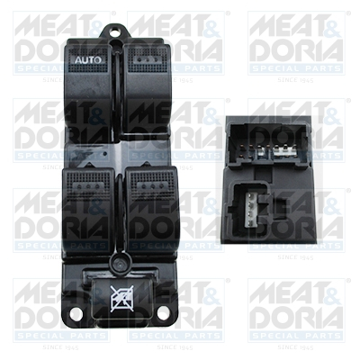 Piese Auto - Comutator macara geam Fata Stanga potrivit MAZDA 6 1.8-2.3 01.02-02.08