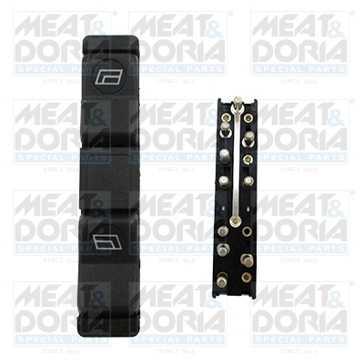 Caroserie - Comutator macara geam Fata Stanga potrivit MERCEDES 123 (W123), 190 (W201), S (C126) 1.8-5.5 01.76-08.93
