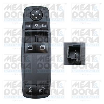 Piese Auto - Comutator macara geam Fata Stanga potrivit MERCEDES A (W169), B SPORTS TOURER (W245) 1.5-Electric 09.04-06.12