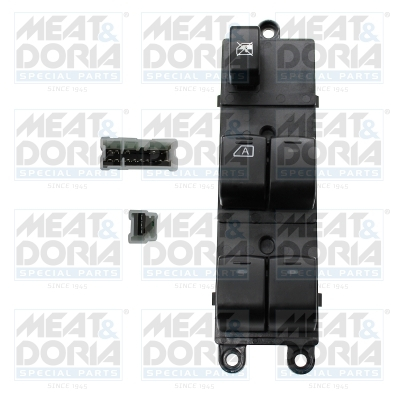 Piese Auto - Comutator macara geam Fata Stanga potrivit NISSAN QASHQAI I 1.5D-2.0D 11.06-04.14