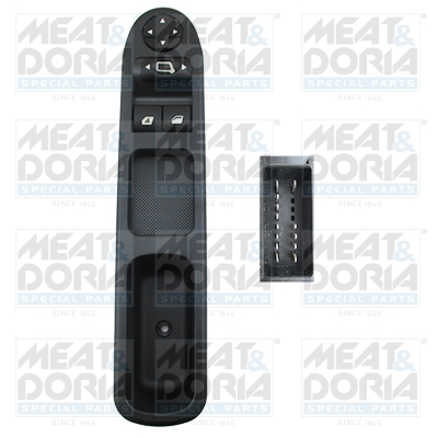 Piese Auto - Comutator macara geam Fata Stanga potrivit PEUGEOT 207 1.4-1.6D 02.06-12.15