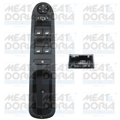 Comutator macara geam Fata Stanga potrivit PEUGEOT 207, 207/HATCHBACK, 207/KOMBI 1.4-1.6D 02.06- [2]