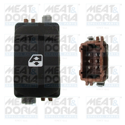Piese Auto - Comutator macara geam Fata Stanga potrivit RENAULT MEGANE II 1.4-2.0D 09.02-