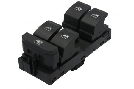 Piese Auto - Comutator macara geam fata stanga potrivit SKODA FABIA III, RAPID 1.0-1.6D 07.12-