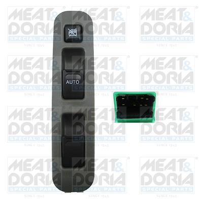 Comutator macara geam Fata Stanga potrivit SUZUKI ALTO VI, CARRY, IGNIS I, JIMNY 1.0-1.5D 08.92- [2]