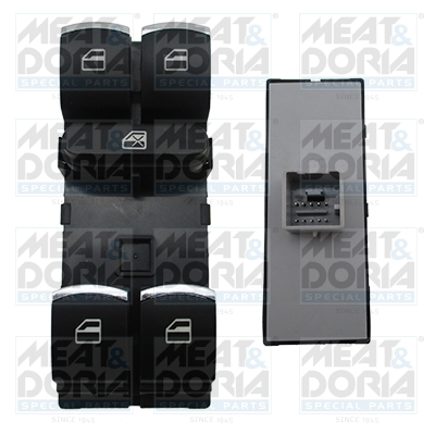 Piese Auto - Comutator macara geam Fata Stanga potrivit VW PASSAT B6, PASSAT B7 1.4-3.6 02.08-12.15