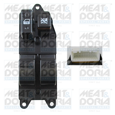 Piese Auto - Comutator macara geam potrivit TOYOTA COROLLA 1.4-2.0D 11.01-02.07