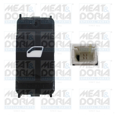 Piese Auto - Comutator macara geam Spate Dreapta potrivit CITROEN C4 GRAND PICASSO II, C4 PICASSO II, JUMPY III, SPACETOURER; PEUGEOT 308 II, TRAVELLER 1.2-2.0D 02.13-