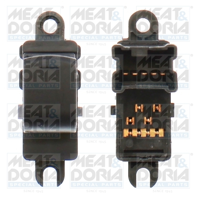 Piese Auto - Comutator macara geam Spate Dreapta potrivit NISSAN QASHQAI I 1.5D-2.0D 11.06-12.13