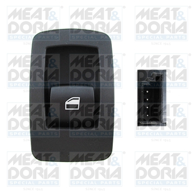Piese Auto - Comutator macara geam Spate potrivit BMW 5 (E60), 5 (E61), X3 (E83) 2.0-5.0 09.02-12.11