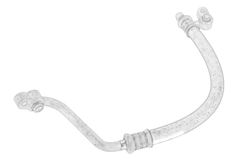 Conducte aer conditionat - Conducta AC potrivit HONDA CITY V, CIVIC VIII, JAZZ III 1.3/1.4 07.08-