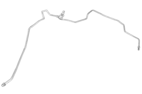 Conducte aer conditionat - Conducta AC potrivit TOYOTA AURIS, C-HR, COROLLA 1.2 03.15-