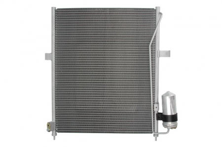 Radiator clima AC - Conducta aer conditionat (condensator-compresor; manual A/C; nu pentru 1234YF) NISSAN NV400; OPEL MOVANO B; RENAULT MASTER III 2.3D dupa 2010